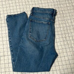 Madewell Classic Straight Jean